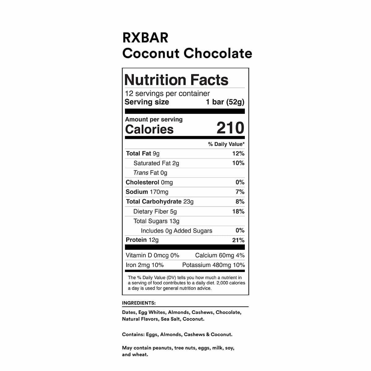 RX Bar Coconut Chocolate